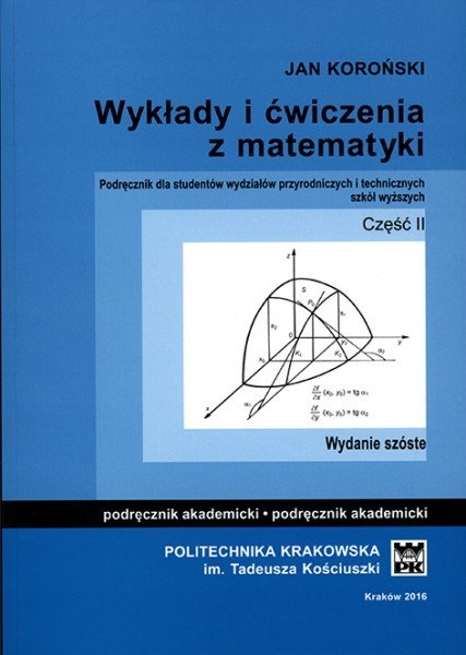 Wykłady i ćwiczenia z matematyki cześć II