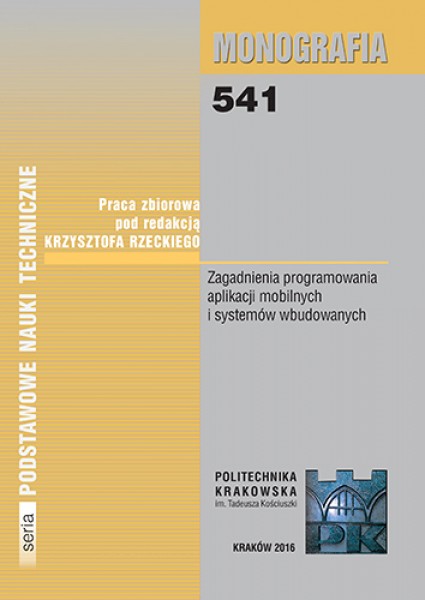 Zagadnienia programowania aplikacji mobilnych i systemów wbudowanych