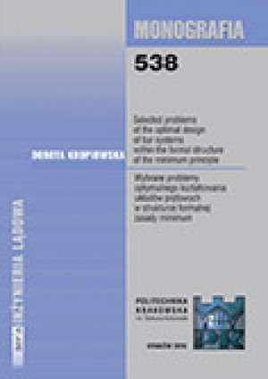 Selected problems of the optimal design of bar systems within the formal structure of the minimum principle