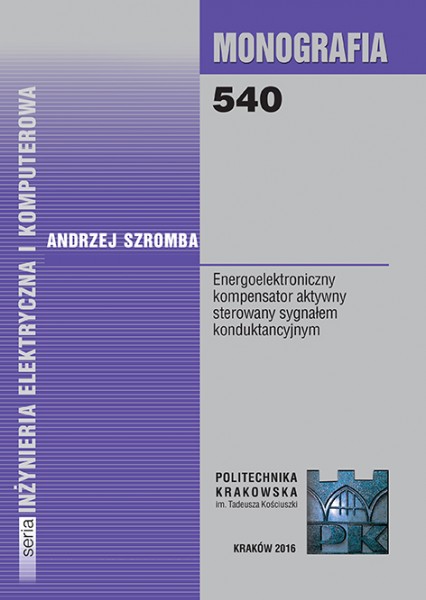 Energoelektroniczny kompensator aktywny sterowany sygnałem konduktancyjnym