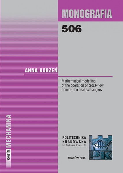 Mathematical modelling of the operation of cross-flow finned-tube heat exchangers