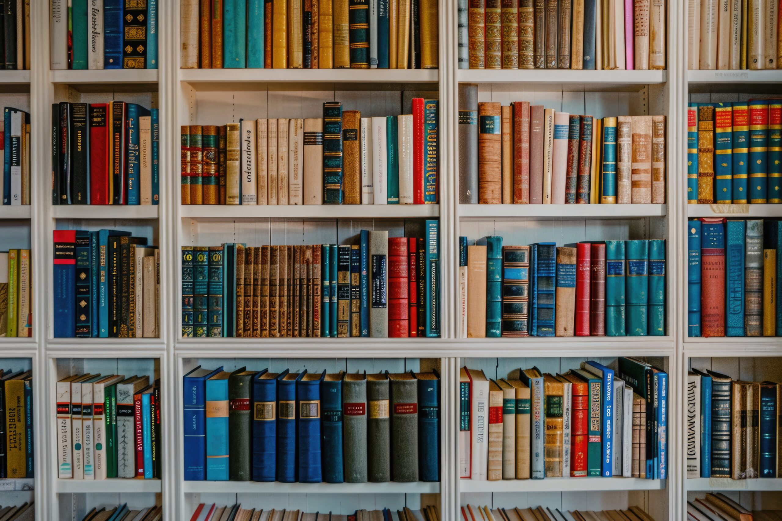 Półka wypełniona po brzegi 